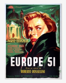 Europe 51 Movie Poster   Src Https - Europe '51, HD Png Download, Transparent PNG